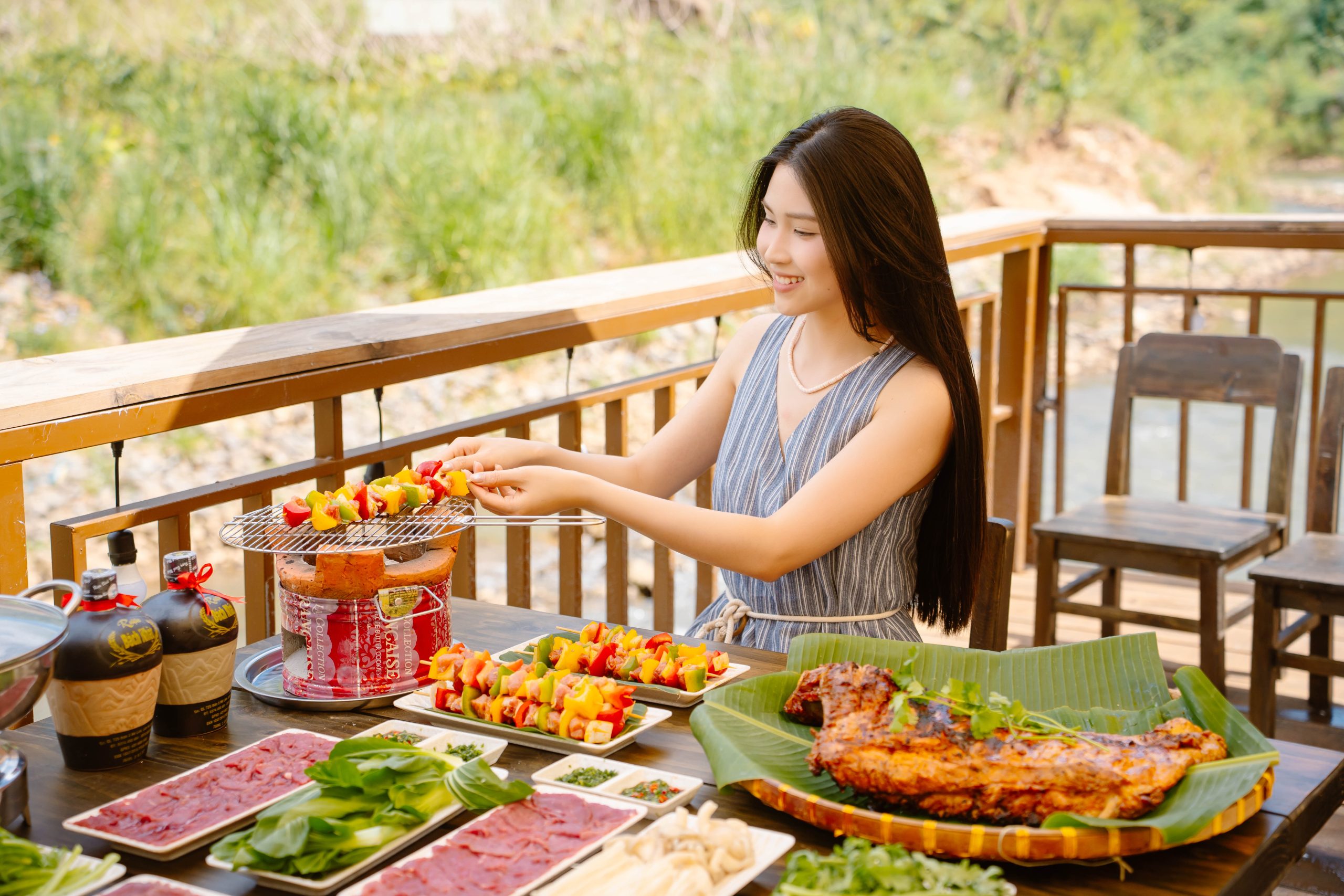 set nuong BBQ tai thien minh da lat