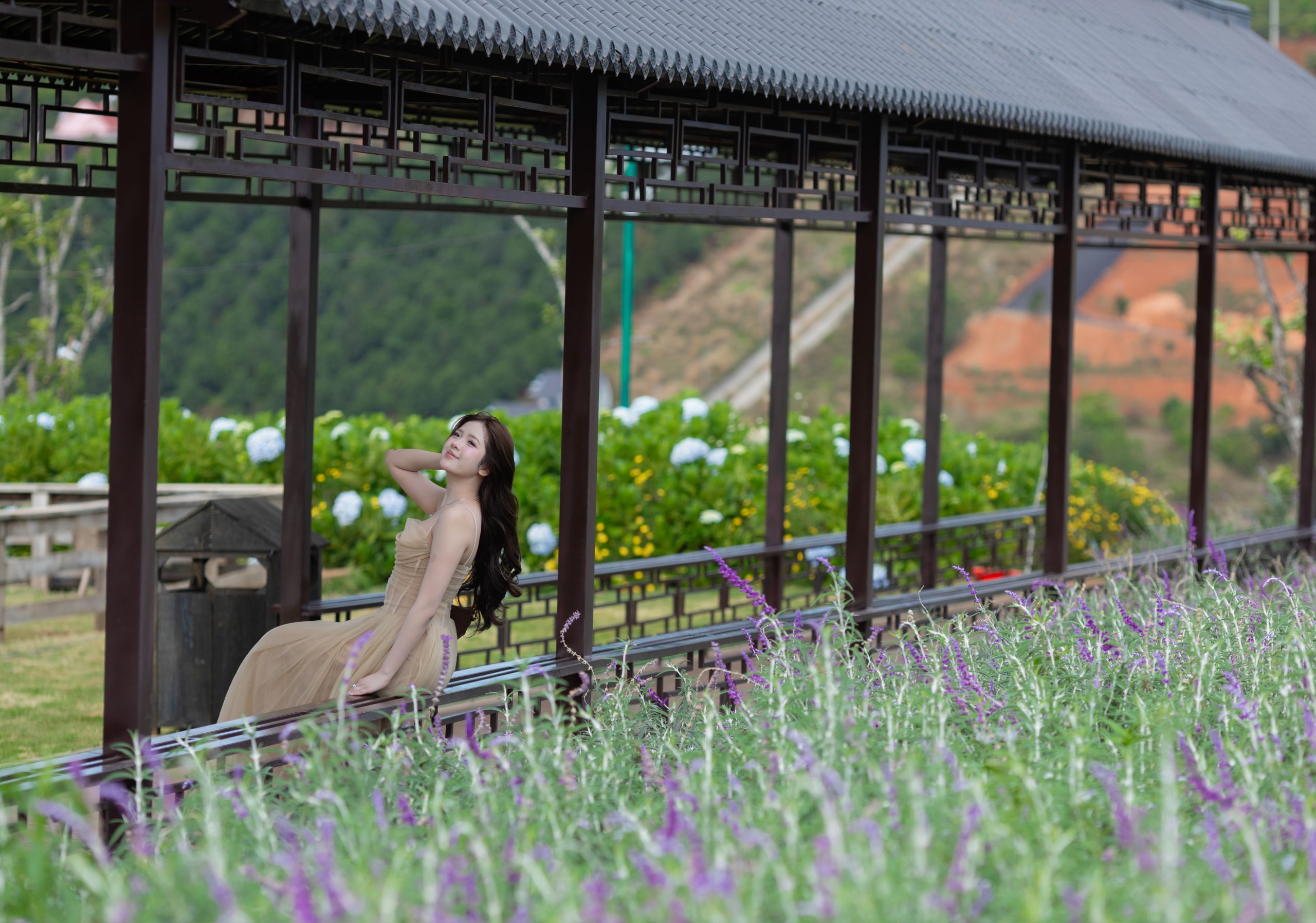 boi canh dam net dong a giua long da lat